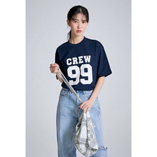 เสื้อยืด ลาย CREW 999th สําหรับผู้หญิง