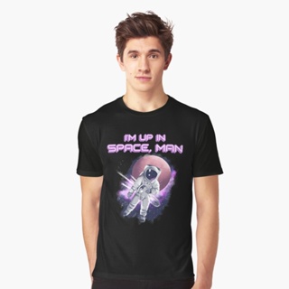 [S-5XL] เสื้อยืด พิมพ์ลายกราฟฟิค IM Up In Space 2022 822093910718574636