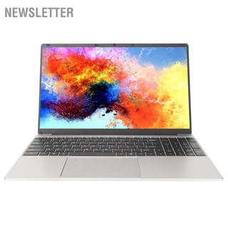 Newsletter แล็ปท็อป 15.6 นิ้ว สีเงิน สําหรับ Intel Celeron N5095 Processor 1920X1080 16Gb Ram 512Gb Ssd Pc Windows 11 100‐240V