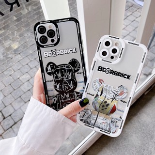 เคสโทรศัพท์มือถือแบบนิ่ม ใส กันกระแทก ลายหมีกราฟฟิตี้ สําหรับ OnePlus Nord 10T 11 5G 8 9 10 Pro 8T 1+