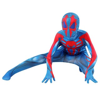 ชุดจั๊มสูท ลาย Spiderman Across the Universe 2099 สําหรับเด็ก