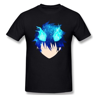 เสื้อยืดแขนสั้นใหม่ เสื้อยืด ผ้าฝ้ายแท้ 100% พิมพ์ลายอนิเมะ Rin Okumura สีฟ้า สไตล์ฮาราจูกุ สตรีท สําหรับผู้ชาย และผู้หญ