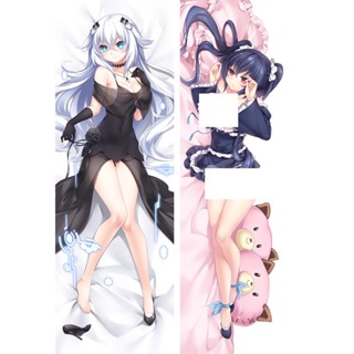 ปลอกหมอน ลาย Neptunia Dakimakura Noire สําหรับตกแต่งบ้าน