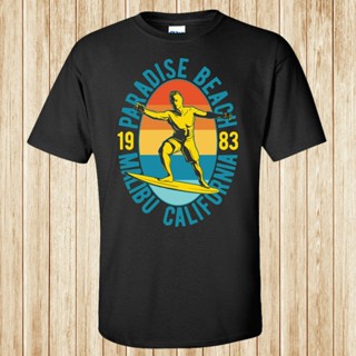 Hip Hop DESIGNS MEN T Shirt New Paradise Beach 1983 T-Shirt_03