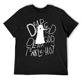 เสื้อยืดแขนสั้น คอกลม ผ้าฝ้าย พิมพ์ลาย Dear God Tinkle Hoy Goodnight Punpun แฟชั่นสําหรับผู้ชาย