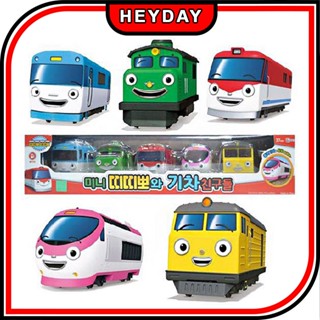 Titipo and Train Friends ชุดของเล่นรถไฟ 5 ชิ้น