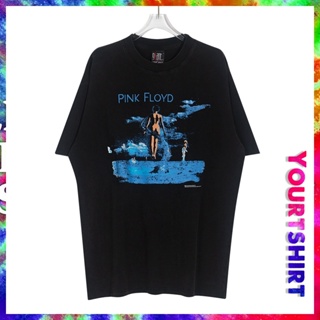 เสื้อยืดแขนสั้น พิมพ์ลายกราฟฟิค Nirvana Coburn Pink Floyd โอเวอร์ไซซ์ สไตล์วินเทจ เรโทร สําหรับผู้ชาย และผู้หญิง