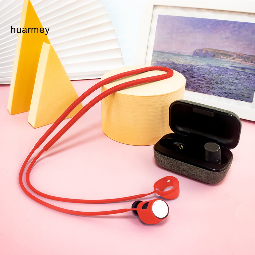 Huarmey สายคล้องหูฟังซิลิโคน กันหาย น้ําหนักเบา สําหรับ Sennheiser MOMENTUM True Wireless2