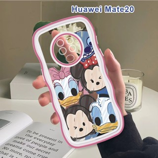 เคสโทรศัพท์มือถือ แบบนิ่ม ลายการ์ตูนแอนิเมชั่น กันกระแทก สําหรับ Huawei Mate 20 30 Pro