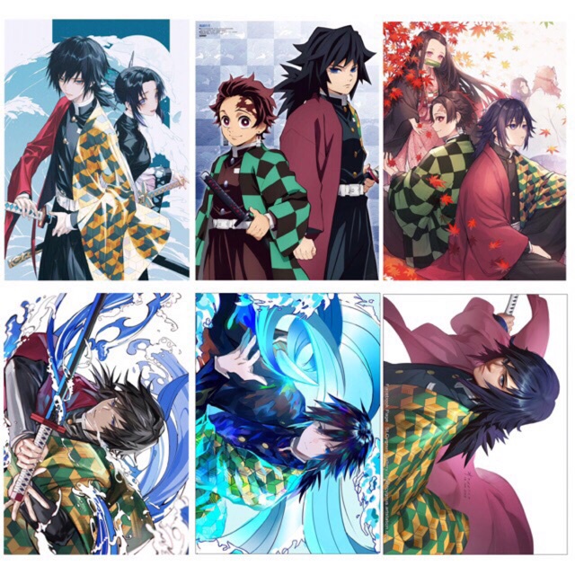 Kimetsu no Yaiba Poster สุ่มตัวอย่าง