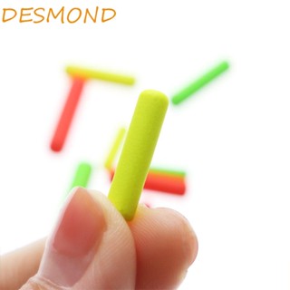 Desmond ทุ่นโฟม ทรงกระบอก สําหรับตกปลา 50 ชิ้น ต่อถุง 50 ชิ้น ต่อถุง