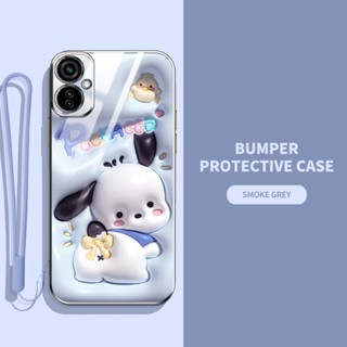 เคสโทรศัพท์มือถือ ลายสัตว์ และพืชน่ารัก 3D พร้อมสายคล้อง สําหรับ Infinix Tecno Camon 19 Neo CH6i