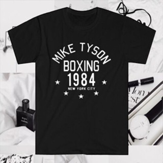 Anime Europe Prevalent Tops Graphic Fashionable Exlusive MotherS Day Mike Tyson Boxing 1984 Gym MenS T Shirt_03