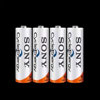 ถ่าน Sony ถ่านชาร์จ AAA 4300 mAh NIMH Rechargeable Battery 4 ก้อน