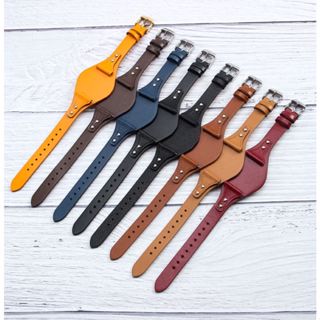 สายนาฬิกาข้อมือ หนังวัวแท้ 8 มม. สําหรับ Fossil Watch ES2830 ES3565 ES4114 ES3060 ES3625