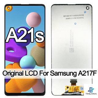 หน้าจอสัมผัส LCD แบบเปลี่ยน สําหรับ Samsung Galaxy A21s A217 A217F A21s SM-A217F DS