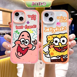 เคสโทรศัพท์ซิลิโคน TPU แบบนิ่ม ลายสพันจ์บ็อบ ปากใหญ่ กันกระแทก สําหรับ iPhone 14 13 12 11 Promax 6 6S 7 8 Plus XS X XR XsMax SE 3 In 1