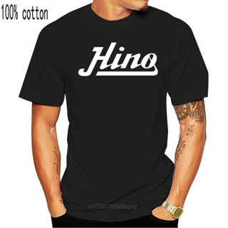 เสื้อยืดพิมพ์ลายแฟชั่น เสื้อยืด ลาย Hino Truck สีดํา สีเทา สีขาว สไตล์เรโทร สําหรับผู้ชาย 2022 S ถึง 3Xl S ถึง 3Xl C