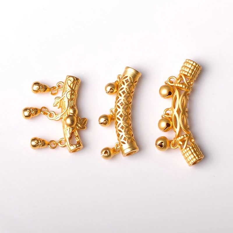 กําไลข้อมือครึ่งข้อศอก สีทอง สไตล์โบราณ สำหรับสร้อยข้อมือ DIY thumbnail 10