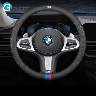 GTISTT สำหรับ BMW M หุ้มพวงมาลัยรถยนต์ พวงมาลัยรถยนต์ กันลื่น ปลอกหุ้มพวงมาลัยรถยนต์ ที่หุ้มพวงมาลัยรถยนต์ ระบายอากาศได้ ปลอกหุ้มพวงมาลัย หนังไมโครไฟเบอร์ ที่หุ้มพวงมาลัย แต่งรถภายในรถยนต์ สำหรับ BMW G20 F30 M2 2 F10 X2 E90 X1 E46 E36 M6 E39 X3 E60 E30 1