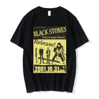 Ozii 【พร้อมส่ง】เสื้อยืด พิมพ์ลายกราฟิกอนิเมะ Nana Osaki The Black Stones สําหรับผู้ชาย#39; s Cool Manga เสื้อยืด สไตล์วิ