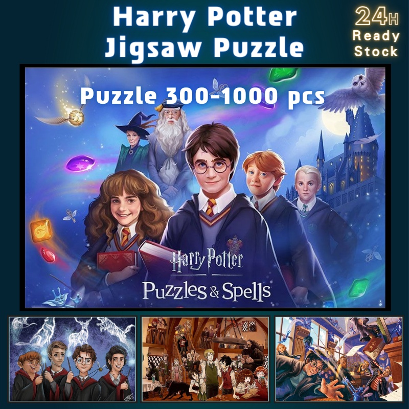 📣พร้อมส่ง📣【Harry Potter】Jigsaw puzzle จิ๊กซอว์ 1000 ชิ้นของเด็ก จิ๊กซอว์ไม้ 1000 ชิ้น จิ๊กซอว์ 1000 ชิ้นสำหรับผู้ใหญ่ จิ๊กซอ จิ๊กซอว์ 500 ชิ้น🧩1จิ๊กซอว์ 1000 ชิ้น สำหรับ ผู้ใหญ่ ตัวต่อจิ๊กซอว์ จิ๊กซอว์ การ์ตูน