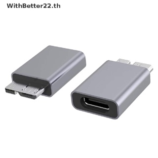 WithBetter USB Adapter Type C Female to USB 3.0 Micro B Male connector .