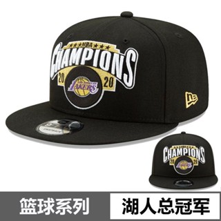 Lakers Championship Hat 2020NBA Los Angeles Lakers LeBrown James หมวกปีกแบน สําหรับผู้ชาย