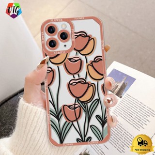 โปร่งใส อ่อน เคสโทรศัพท์ สำหรับไอโฟน 11 14 pro max 12 13 pro max 7 8 plus 14plus X XS Max XR SE2020 กรณีจิตรกรรม