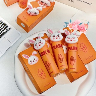 Uslike Rabbit Carrot ลิปสติก เคลือบริมฝีปาก แก้ม ไวท์เทนนิ่ง