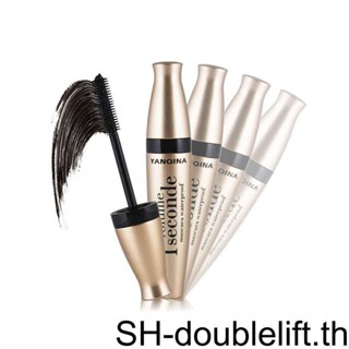 YANQINA Silicone Brush Mascara Stretch Thick Eyelash Mascara Waterproof Curling Mascara Curling