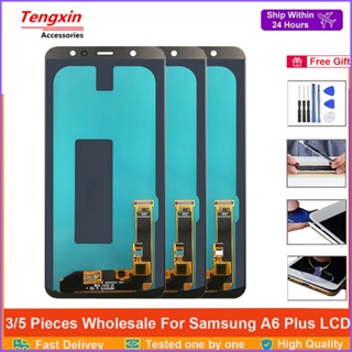 ขายส่ง หน้าจอแสดงผล LCD ดิจิทัล 6.0 นิ้ว A605 สําหรับ Samsung Galaxy A6 Plus A605 SM-A605F A605FN A605G A605GN