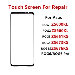 อะไหล่หน้าจอสัมผัส LCD สําหรับ Asus ROG Phone 6 Pro 5 5S 3 2 1 ZS673KS ZS676KS ZS661KS ZS660KL