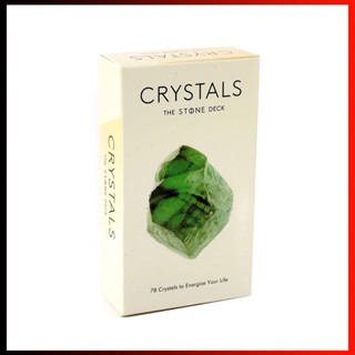 Crystals The Stone Deck - 78 Crystal Cards to Energize your Life New Couple Game Gift