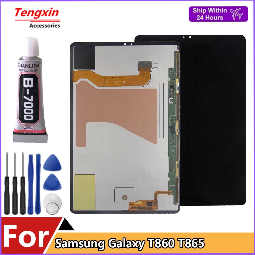 หน้าจอแสดงผลสัมผัสดิจิทัล LCD ขนาด 10.5 นิ้ว สําหรับ SAMSUNG Galaxy Tab S6 T860 T865 T865N T867 T866N 2019 SM-T860 SM-T865