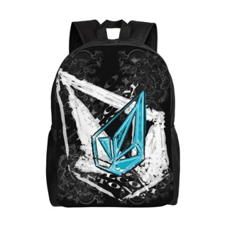 Volcom กระเป๋าเป้สะพายหลัง กระเป๋านักเรียน ผ้าแคนวาส ใส่โน๊ตบุ๊ค สําหรับวัยรุ่น ทุกเพศ