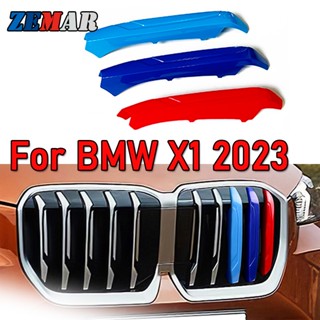 กระจังหน้ารถยนต์ ABS อุปกรณ์เสริม สําหรับ BMW X1 2023 U11 3 ชิ้น