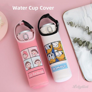 ღ ถ้วยน้ำฝาครอบป้องกันขวดน้ำการ์ตูนหนาถุงป้องกัน Anti-Scald Anti-Drop ดำน้ำผ้าถ้วยฝาครอบขวดน้ำอุปกรณ์เสริม