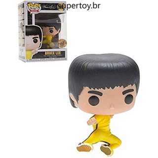 ฟิกเกอร์ Funko Pop 592 Movies: Jumping Bruce Lee สําหรับสะสม