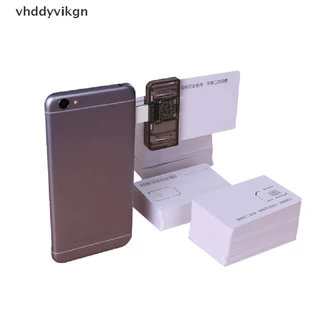 VHDD ซิมการ์ดอะแดปเตอร์ซิมการ์ดเครื่องอ่านการ์ด SIM สําหรับโทรศัพท์ Android (Plug And Play) TH
