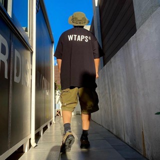 Wtaps เสื้อแขนสั้นลําลอง ผ้าฝ้าย พิมพ์ลาย สวมใส่สบาย