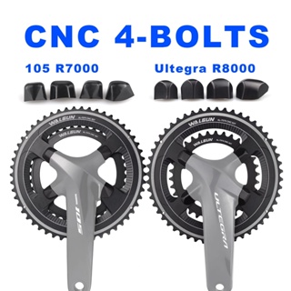 Walgun สกรูข้อเหวี่ยง CNC 4 สกรู สําหรับรถจักรยาน Ultegra R8000 105 R7000