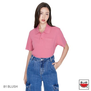 แตงโม (SUIKA) - เสื้อแตงโมคอปก POLO ชาย-หญิง (81 BLUSH)