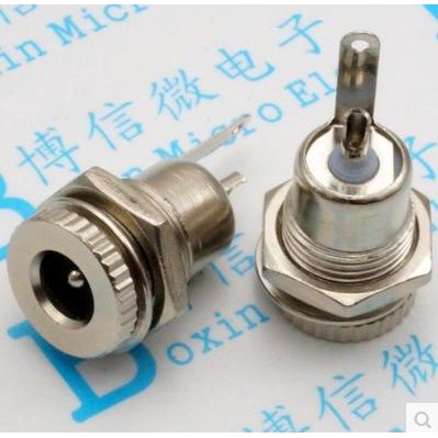 ซ็อกเก็ตชาร์จ DC-099 DC 5.5 * 2.1 โลหะ กระแสไฟสูง DC-099 5.5 * 2.1