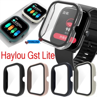 เคส พร้อม ฟิล์ม Haylou GST Lite watch Case Film เคสกันกระแทก พร้อม ฟิล์มฟิล์มกระจก ในตัว Haylou lite gst watch case pc