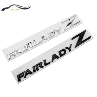 Xinfan สติกเกอร์โลโก้โลหะ ลายสัญลักษณ์ Fairlady Z Nissan 350Z Fairlady Z33 สําหรับติดตกแต่งตัวรถยนต์ รถบรรทุก