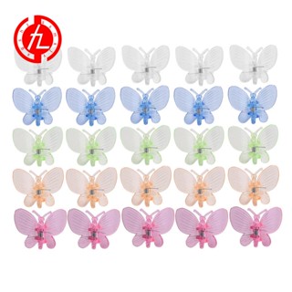 Orchid Clips 30Pcs Butterfly Plant Clips Orchid Support Clips Vine Clips Plant Clips for Support Flower Orchid Vine