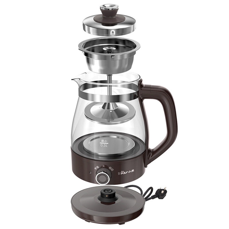 กาต้มชา กาต้มชงชา กาต้มชากาแฟ กาน้ำร้อน กาต้มน้ำ กาต้มน้ำร้อน กาต้มน้ำร้อนไฟฟ้า 1 ลิตร กาต้มน้ำร้อนไฟฟ้า มีรับประกัน - รูปที่ 6