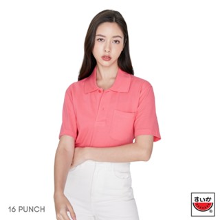 แตงโม (SUIKA) - เสื้อแตงโมคอปก POLO ชาย-หญิง (16 PUNCH  )