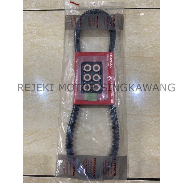 VANBELT VBELT V-BELT ROLLER K97 PCX 150 ADV 150 ORIGINAL HONDA AMM 23100-K97-BA0 BELT DRIVE SET DRIV